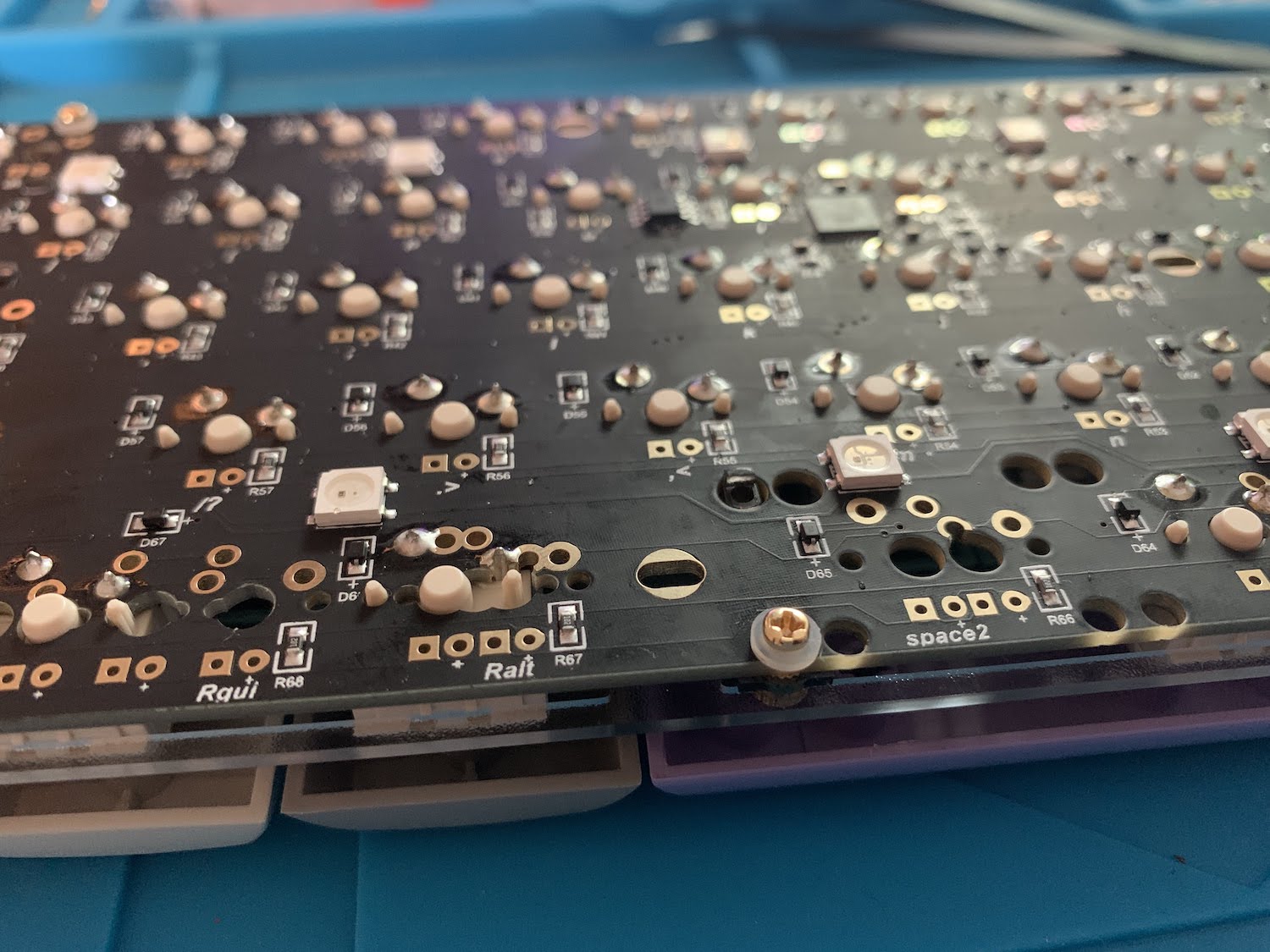 Soldering PCB